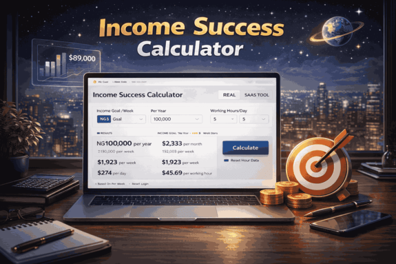 Income Success Calculator preview